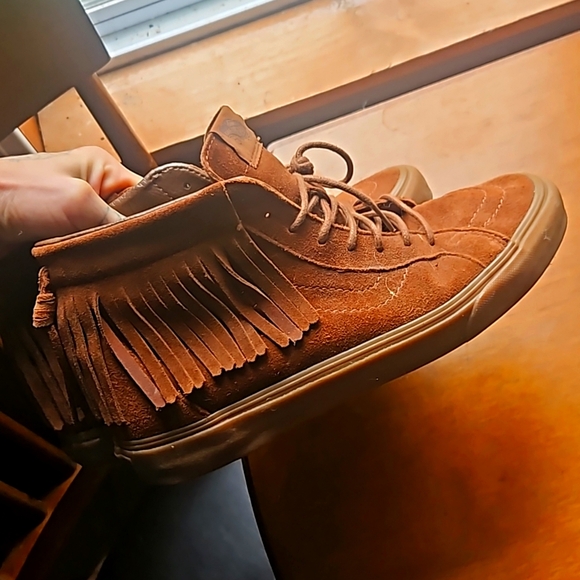 Vans Suede Skate Hi Moc size 10 - Picture 3 of 5